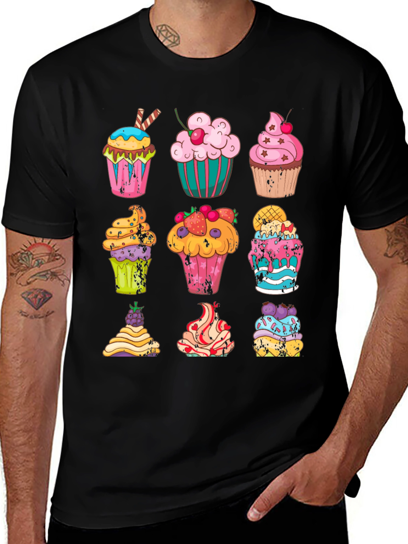 Cupcake T-Shirt - Sweet Treat Graphic Tee