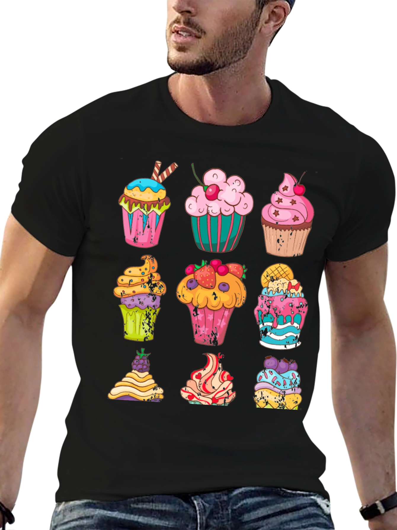 Cupcake T-Shirt - Sweet Treat Graphic Tee