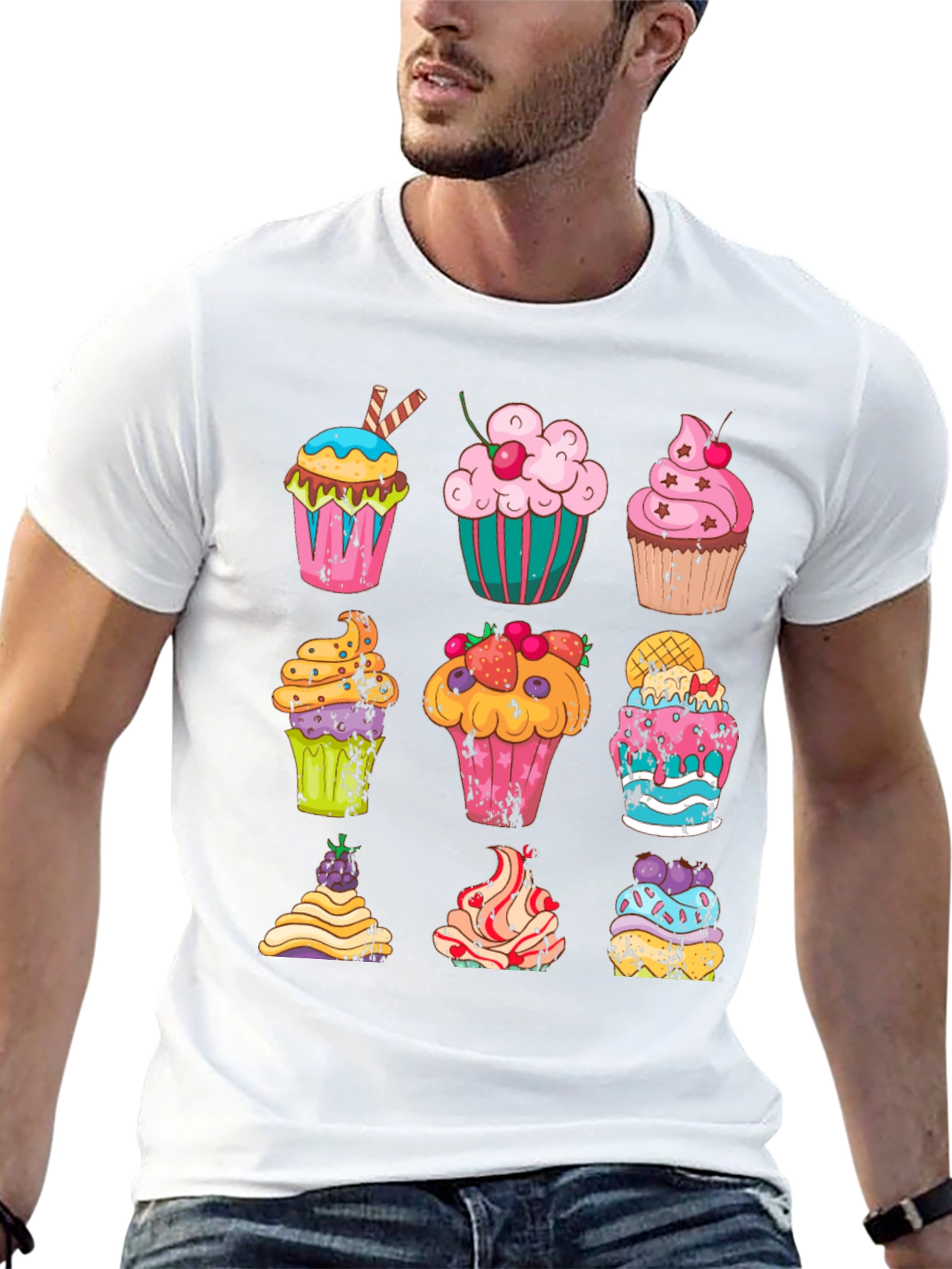 Cupcake T-Shirt - Sweet Treat Graphic Tee