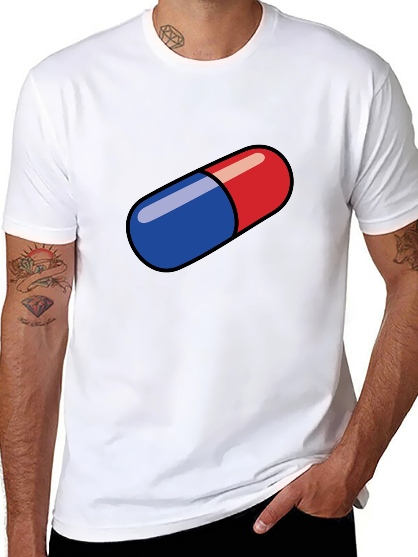 Red & Blue Pill T-Shirt - Choose Your Reality!