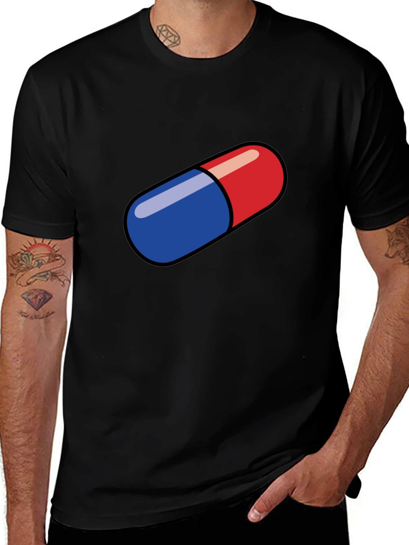 Red & Blue Pill T-Shirt - Choose Your Reality!