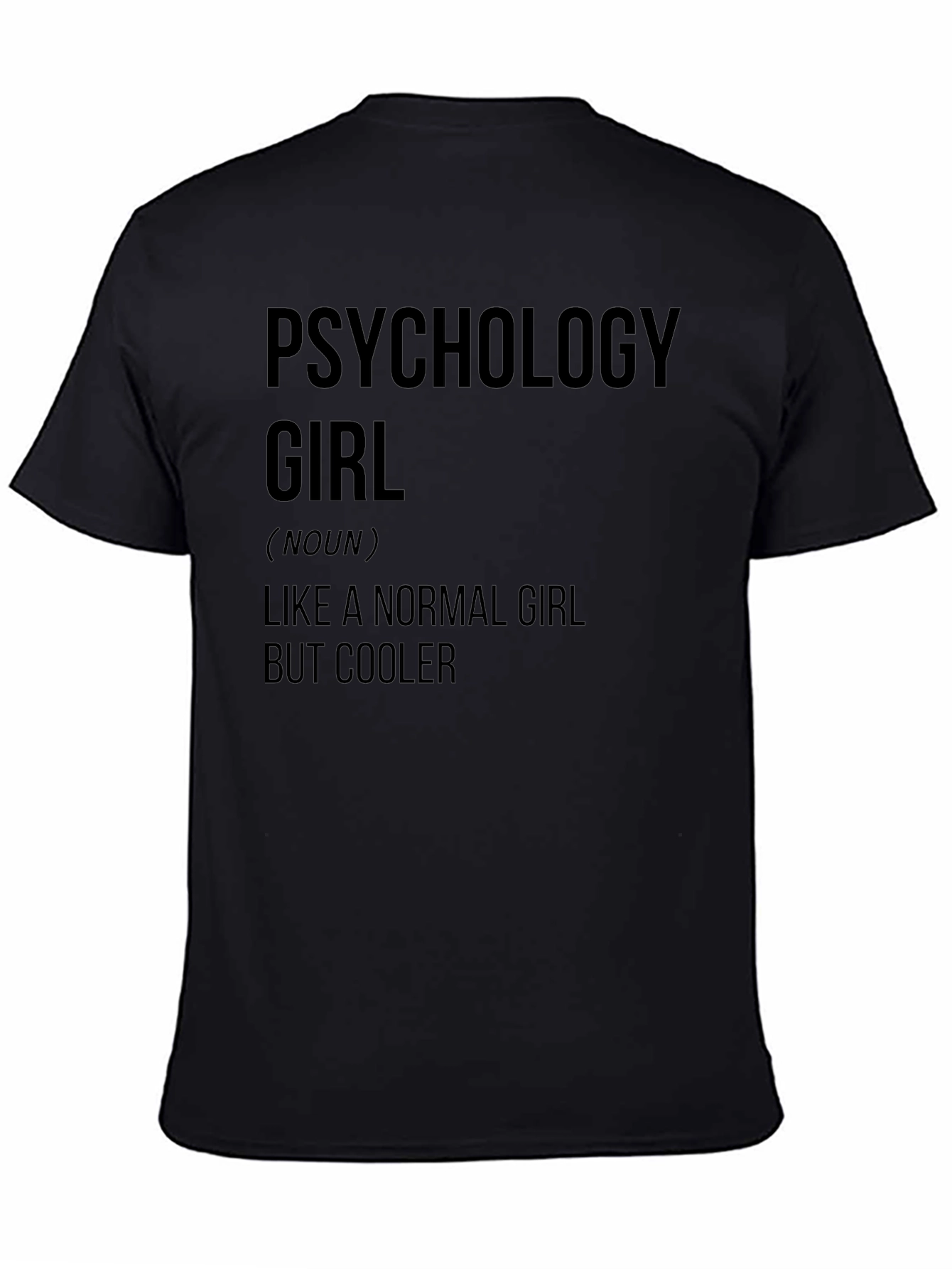 Psychology Girl T-Shirt - Cool & Unique Design
