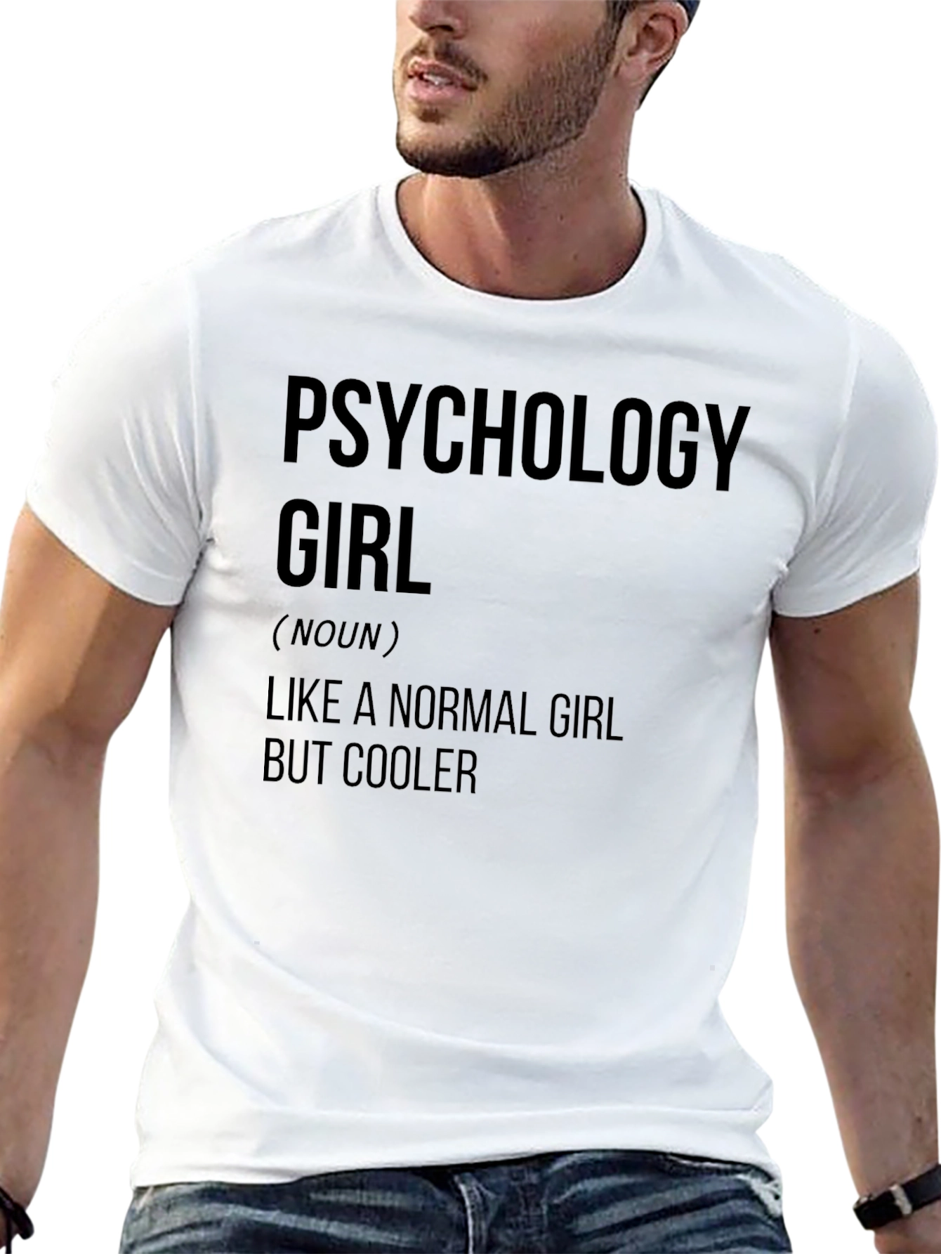 Psychology Girl T-Shirt - Cool & Unique Design