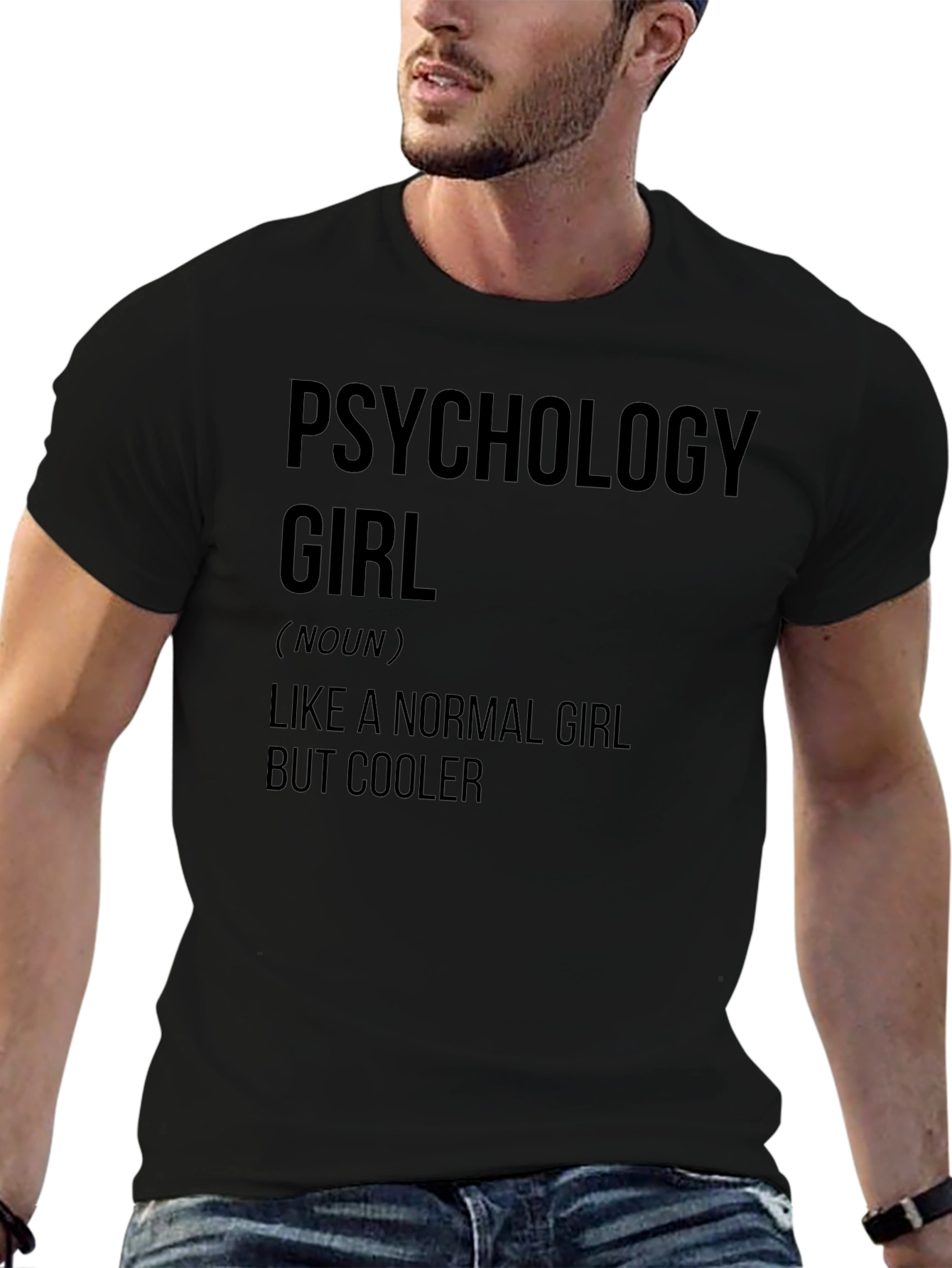 Psychology Girl T-Shirt - Cool & Unique Design