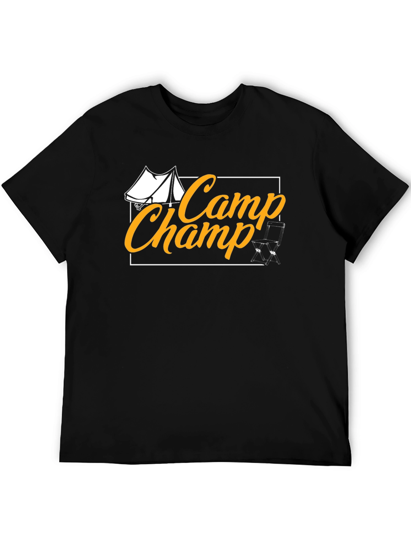 Camp Champ Black T-Shirt