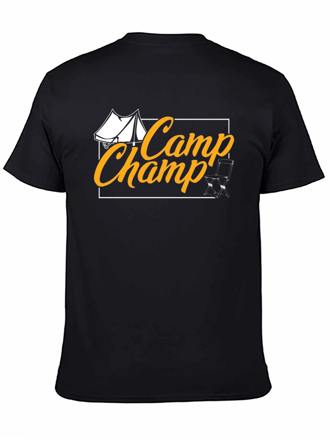 Camp Champ Black T-Shirt