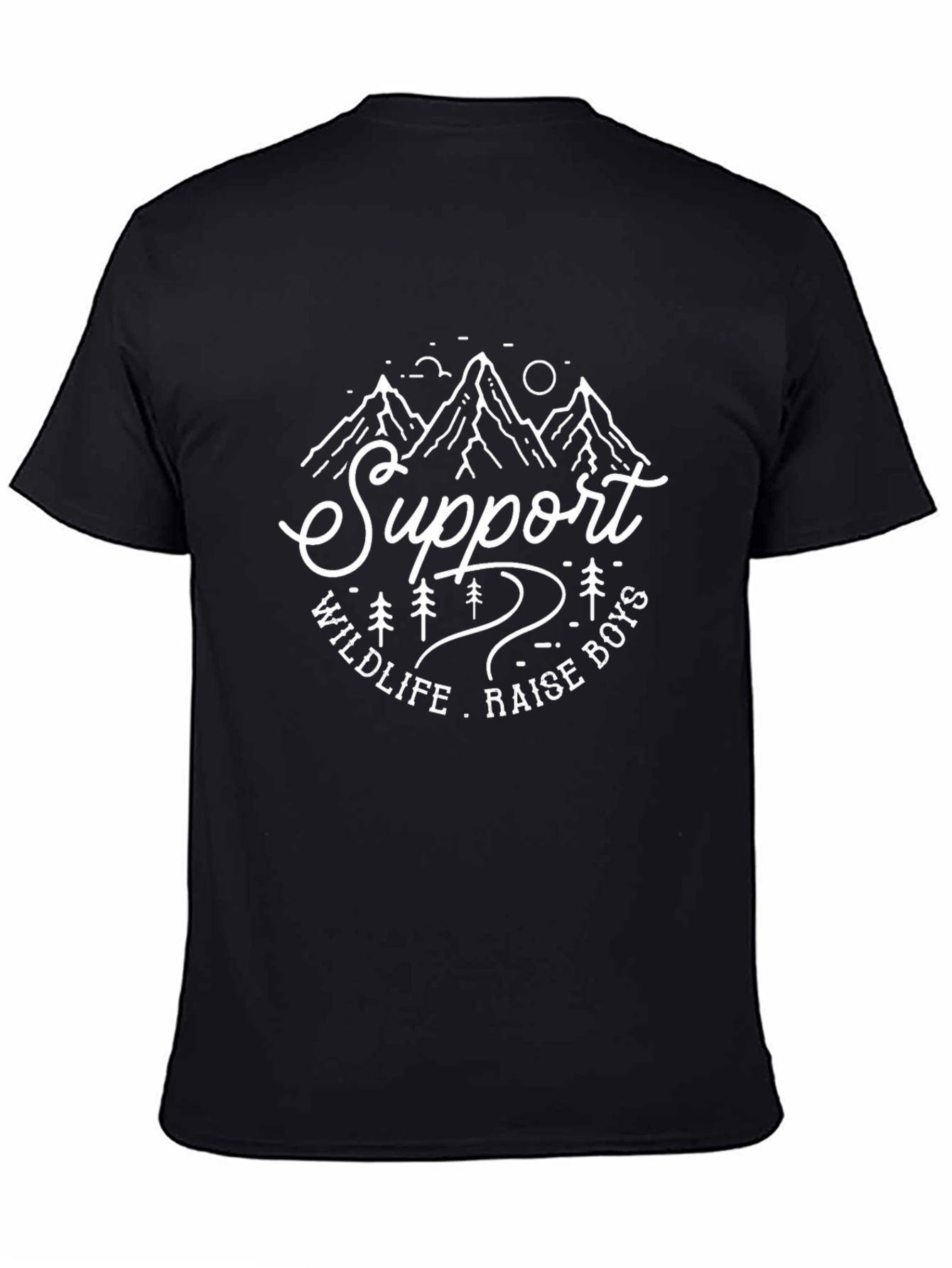 Wildlife Support Mens Graphic Tee