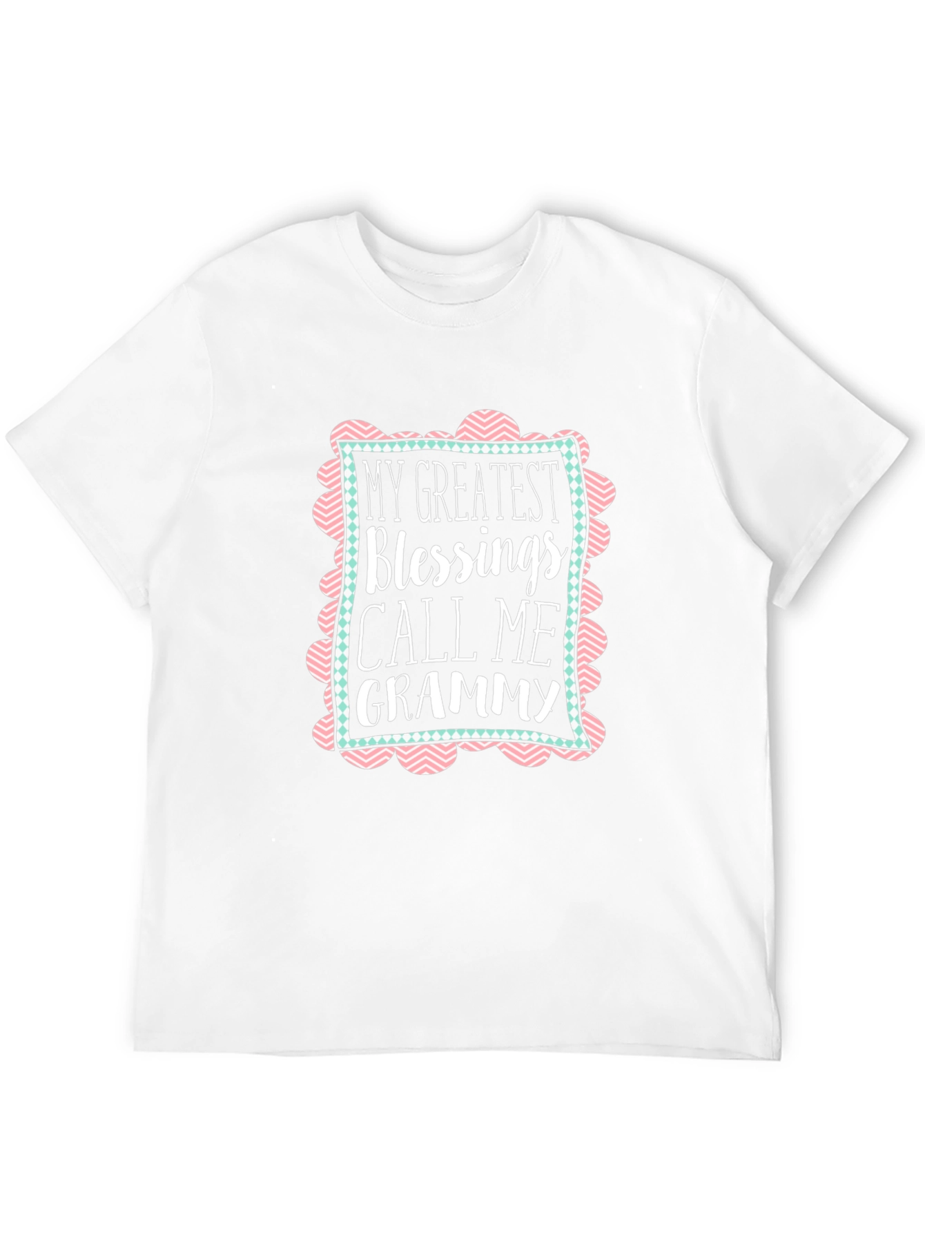 Greatest Blessings Call Me Grammy Black T-Shirt