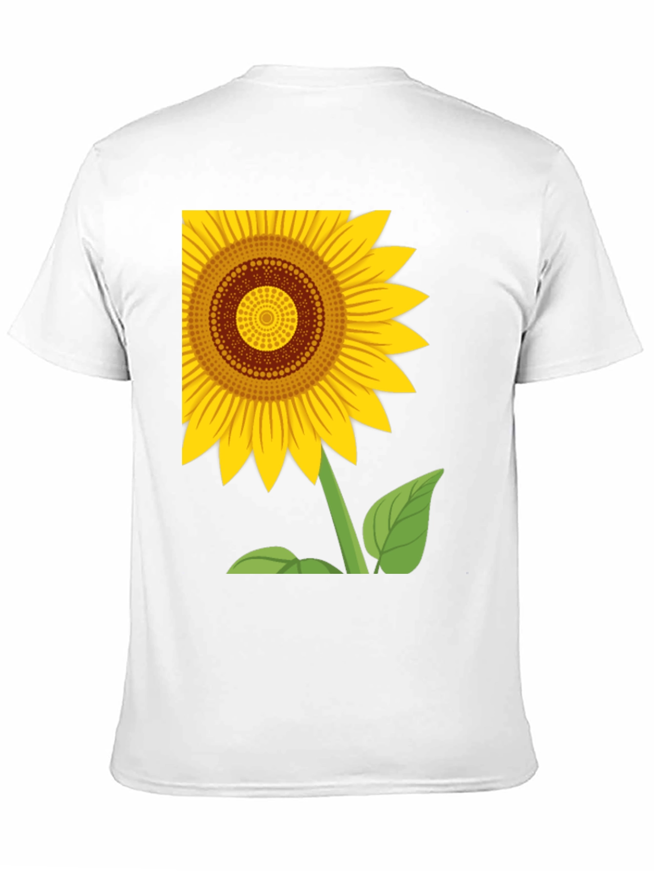 Sunflower Graphic T-Shirt - Black Cotton Tee