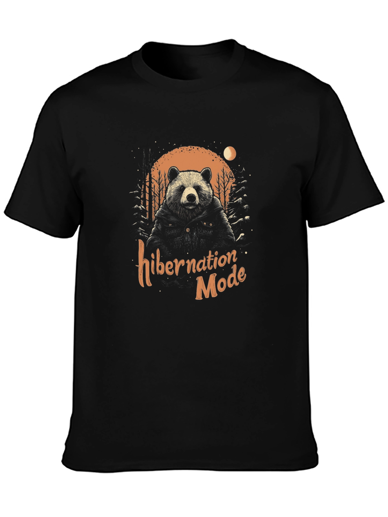 Hibernation Mode Bear Graphic Tee