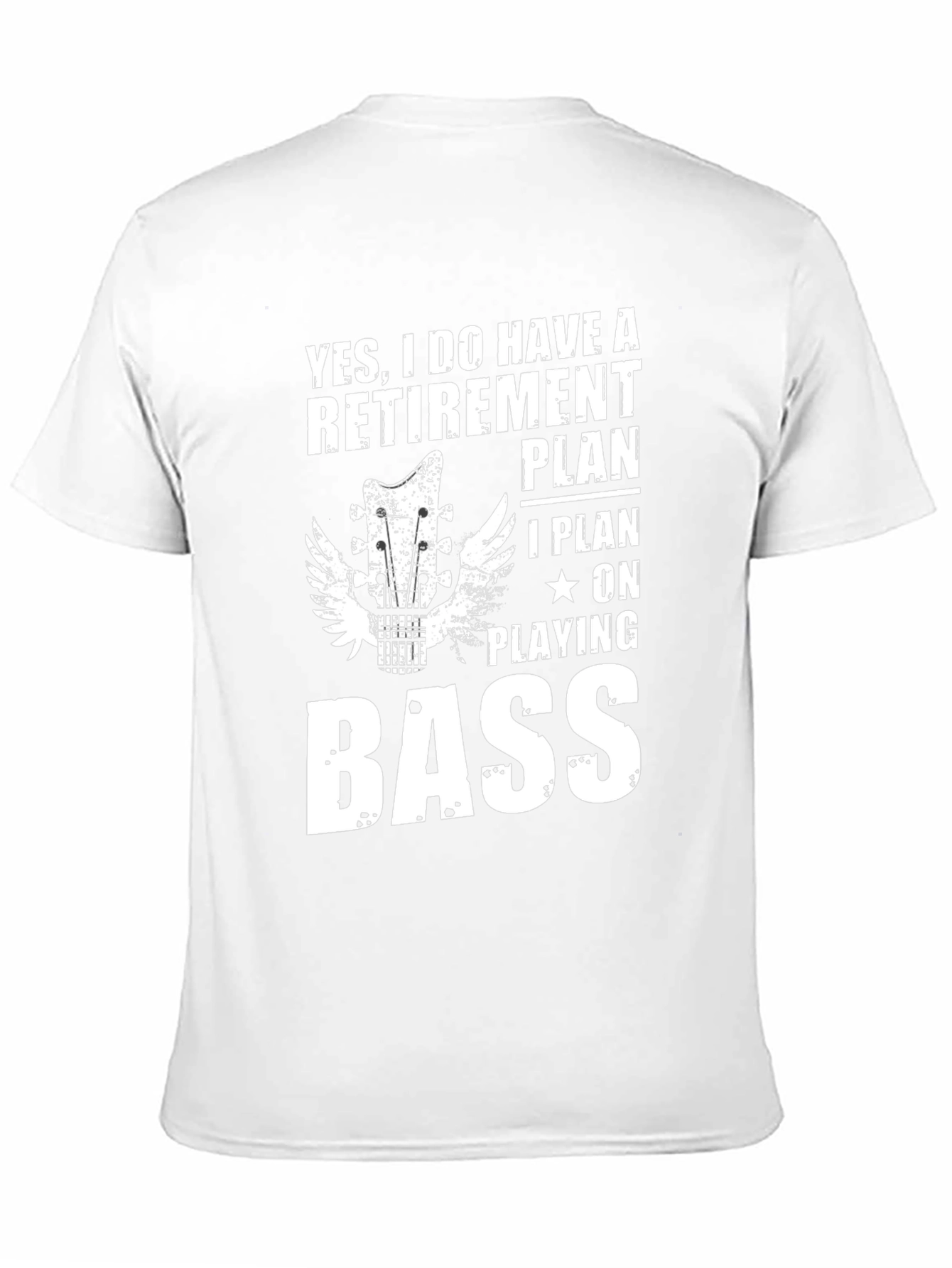 Retirement Plan Bass Guitar T-Shirt