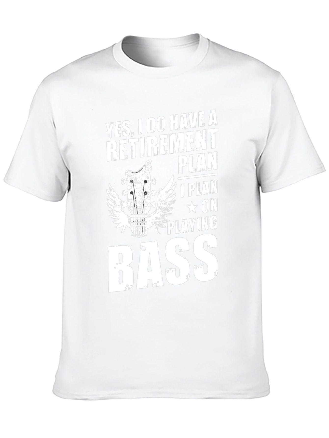 Retirement Plan Bass Guitar T-Shirt