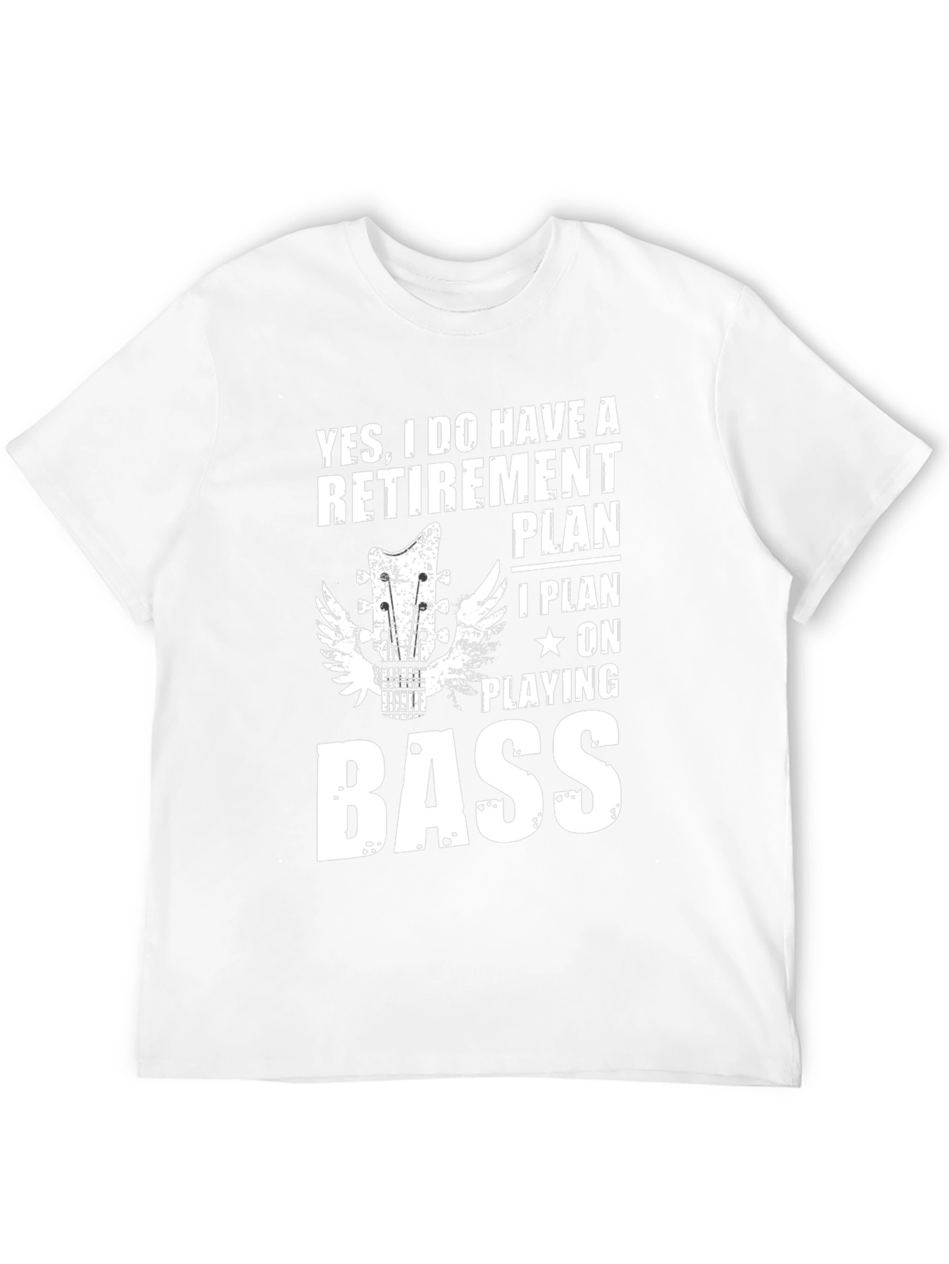 Retirement Plan Bass Guitar T-Shirt