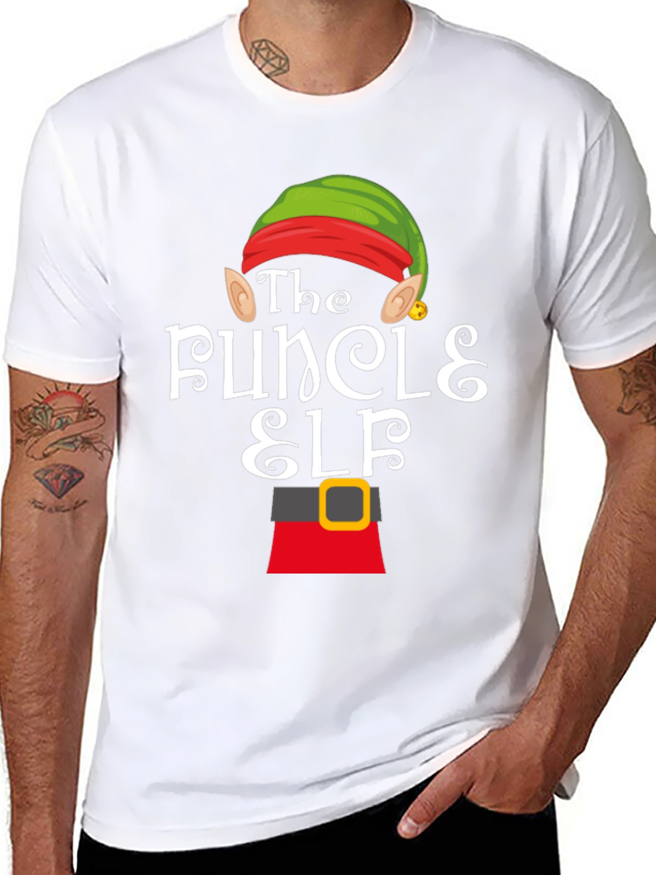 The Funcle Elf T-Shirt | Holiday Apparel