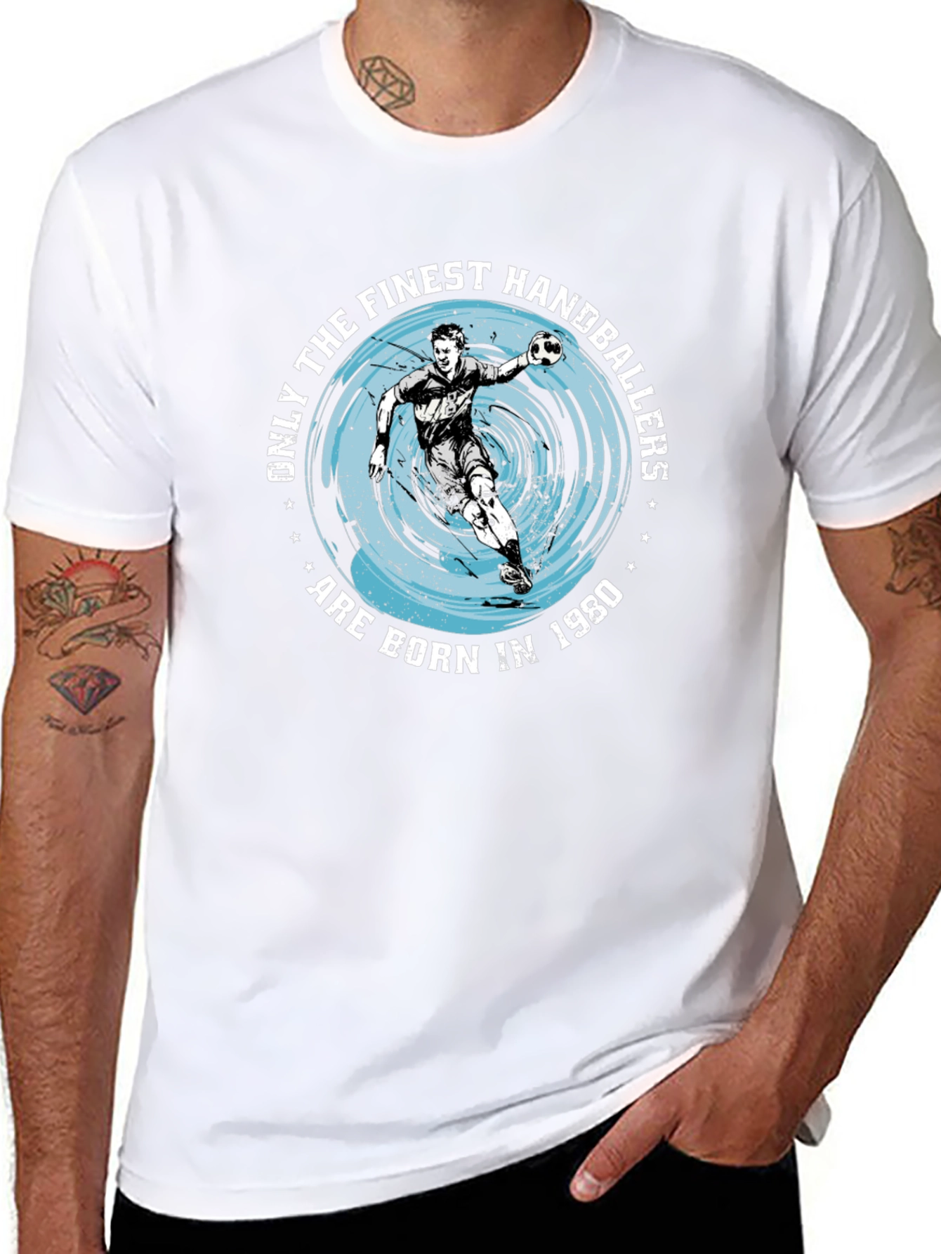 Finest Handballers Born In 1980 T-Shirt