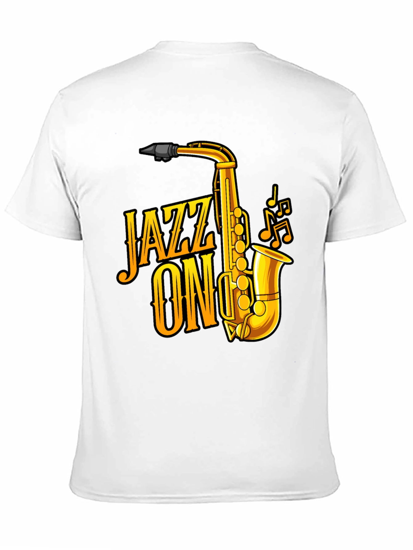 Jazz On Saxophone Graphic T-Shirt