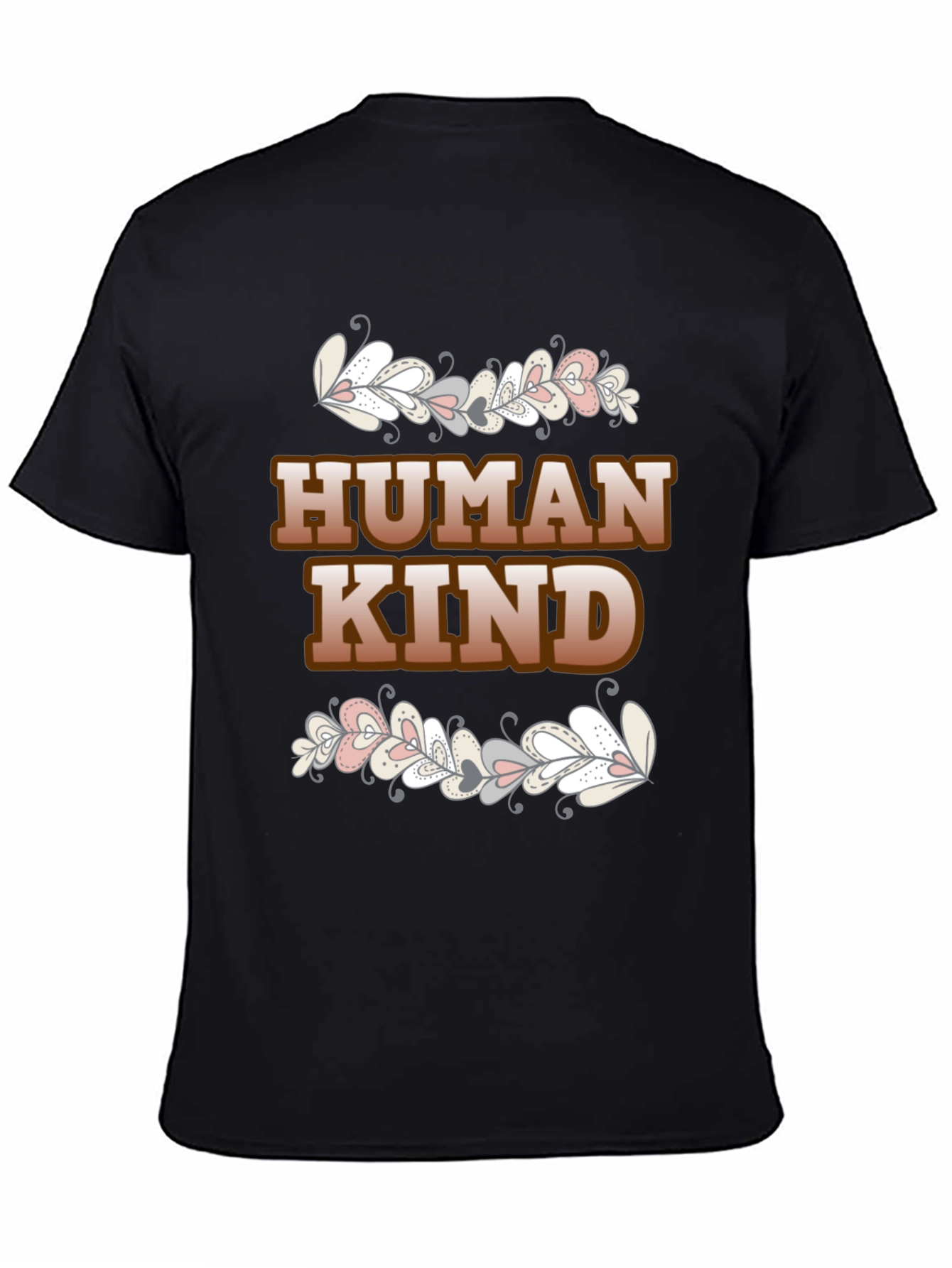 Humankind Graphic Print Crew Neck T-Shirt