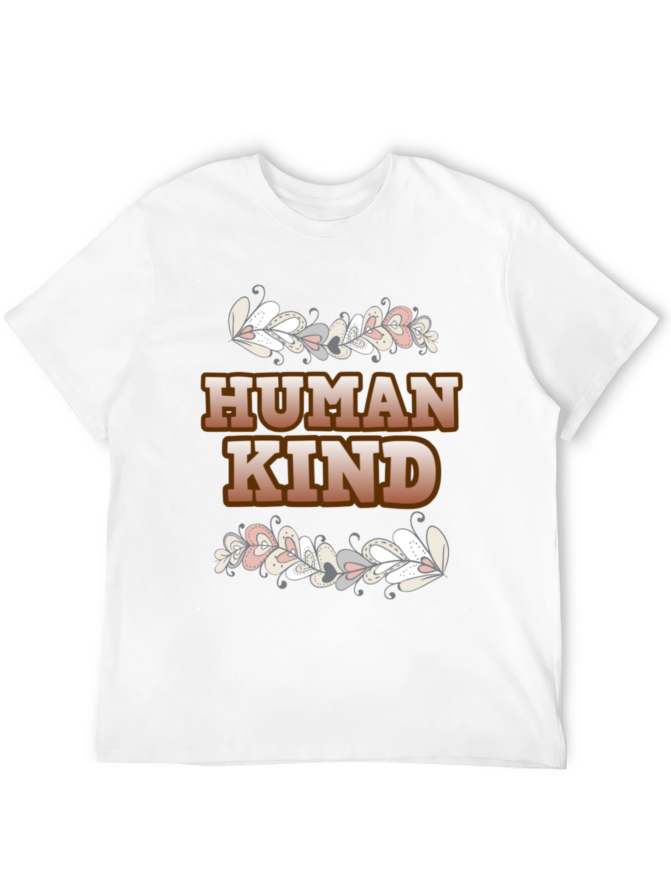 Humankind Graphic Print Crew Neck T-Shirt