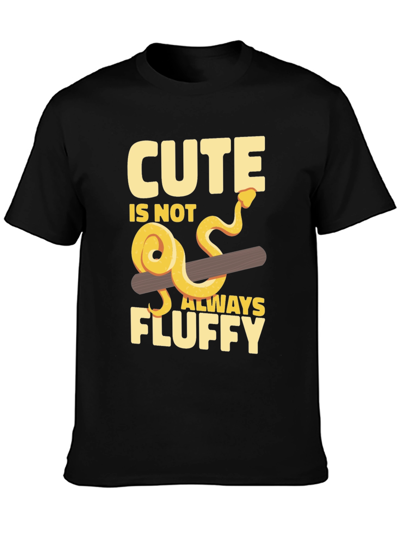 Cute is Not Always Fluffy Snake T-Shirt