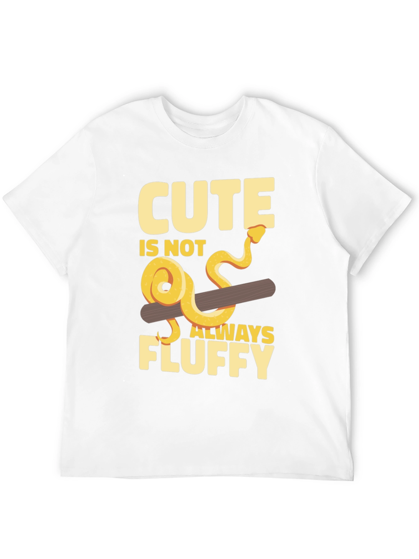 Cute is Not Always Fluffy Snake T-Shirt