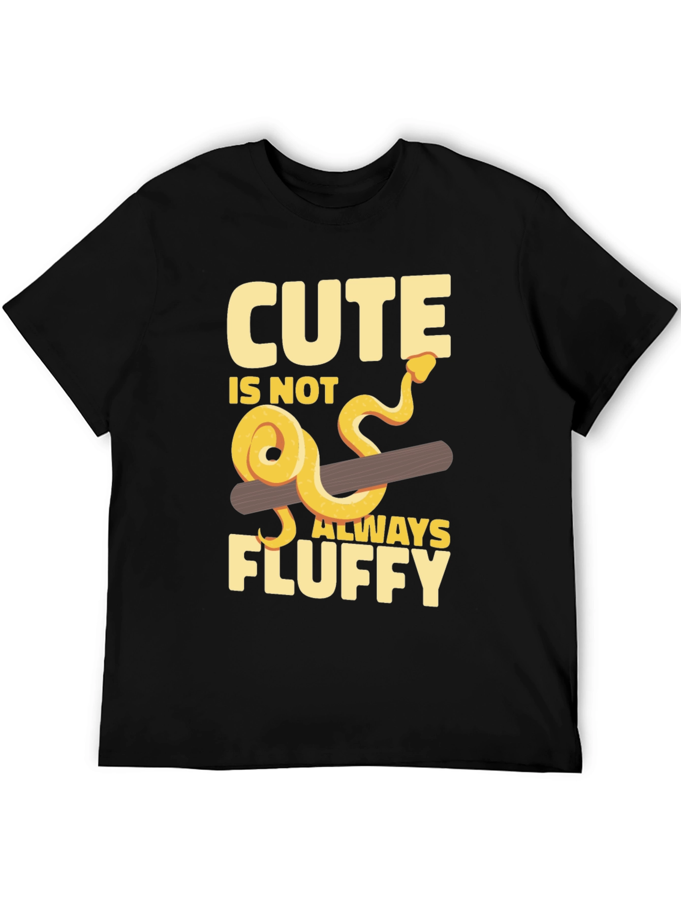 Cute is Not Always Fluffy Snake T-Shirt