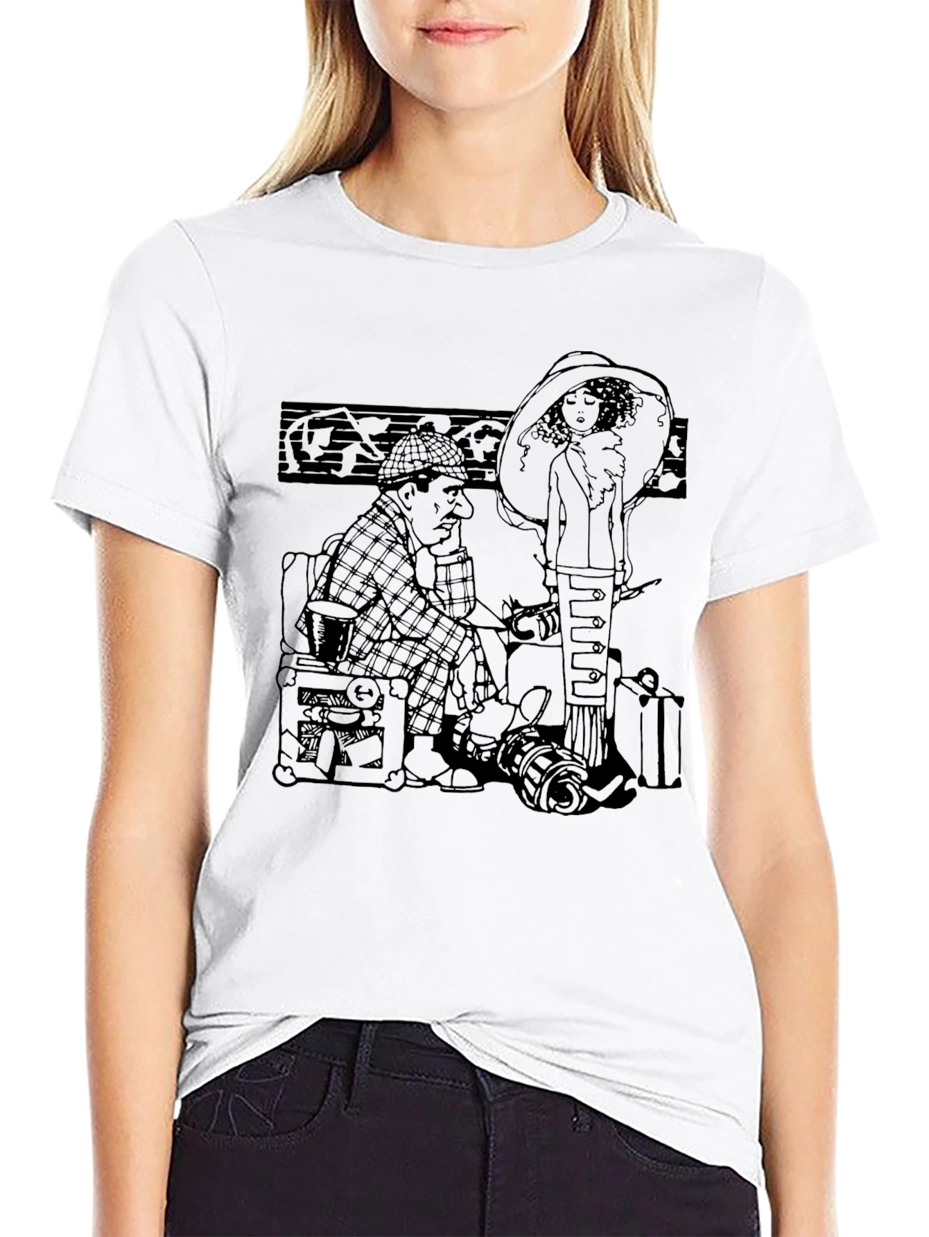 Detective & Diva Graphic T-Shirt