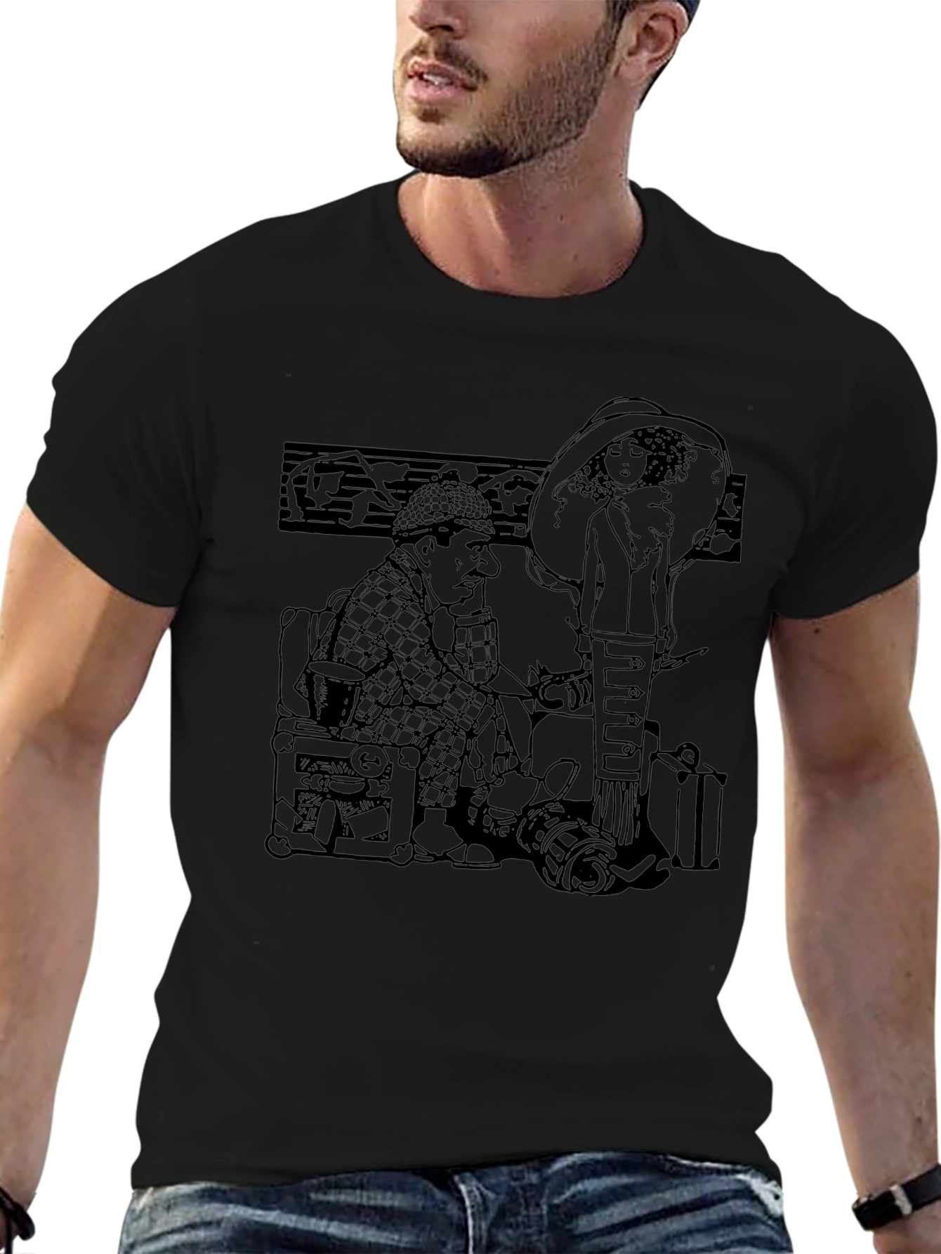 Detective & Diva Graphic T-Shirt