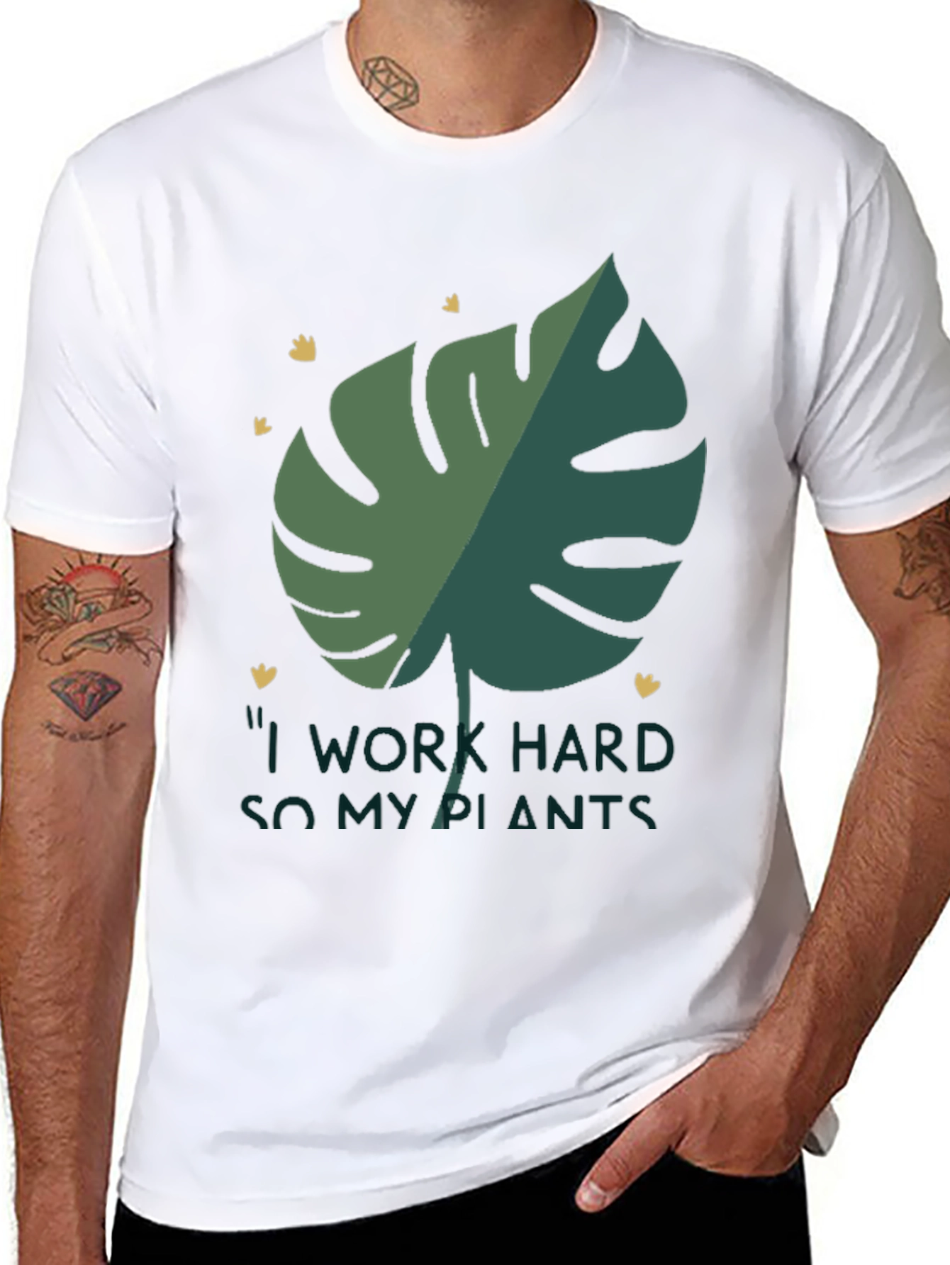 I Work Hard So My Plants T-Shirt