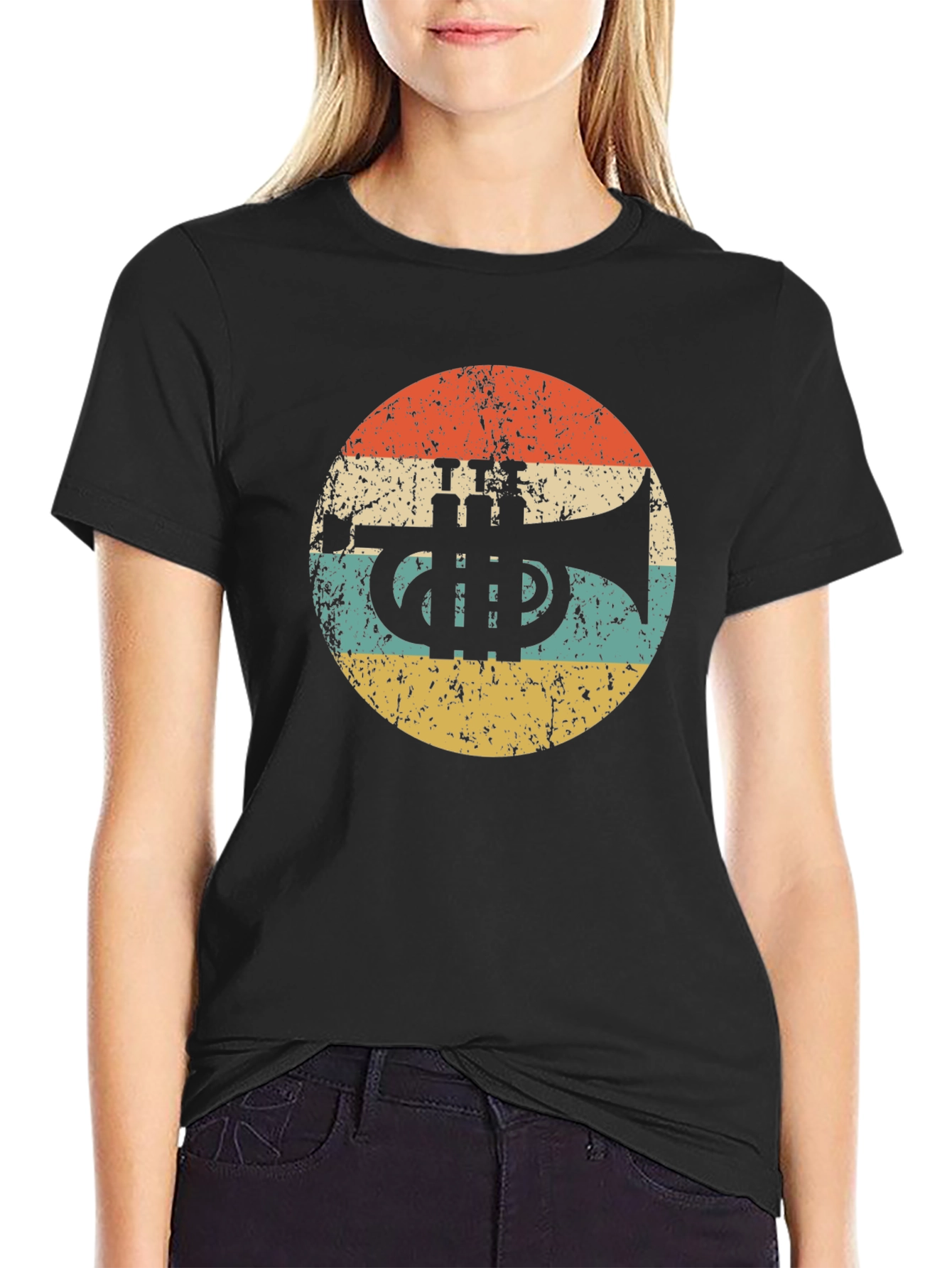 Retro Trumpet Graphic Tee
