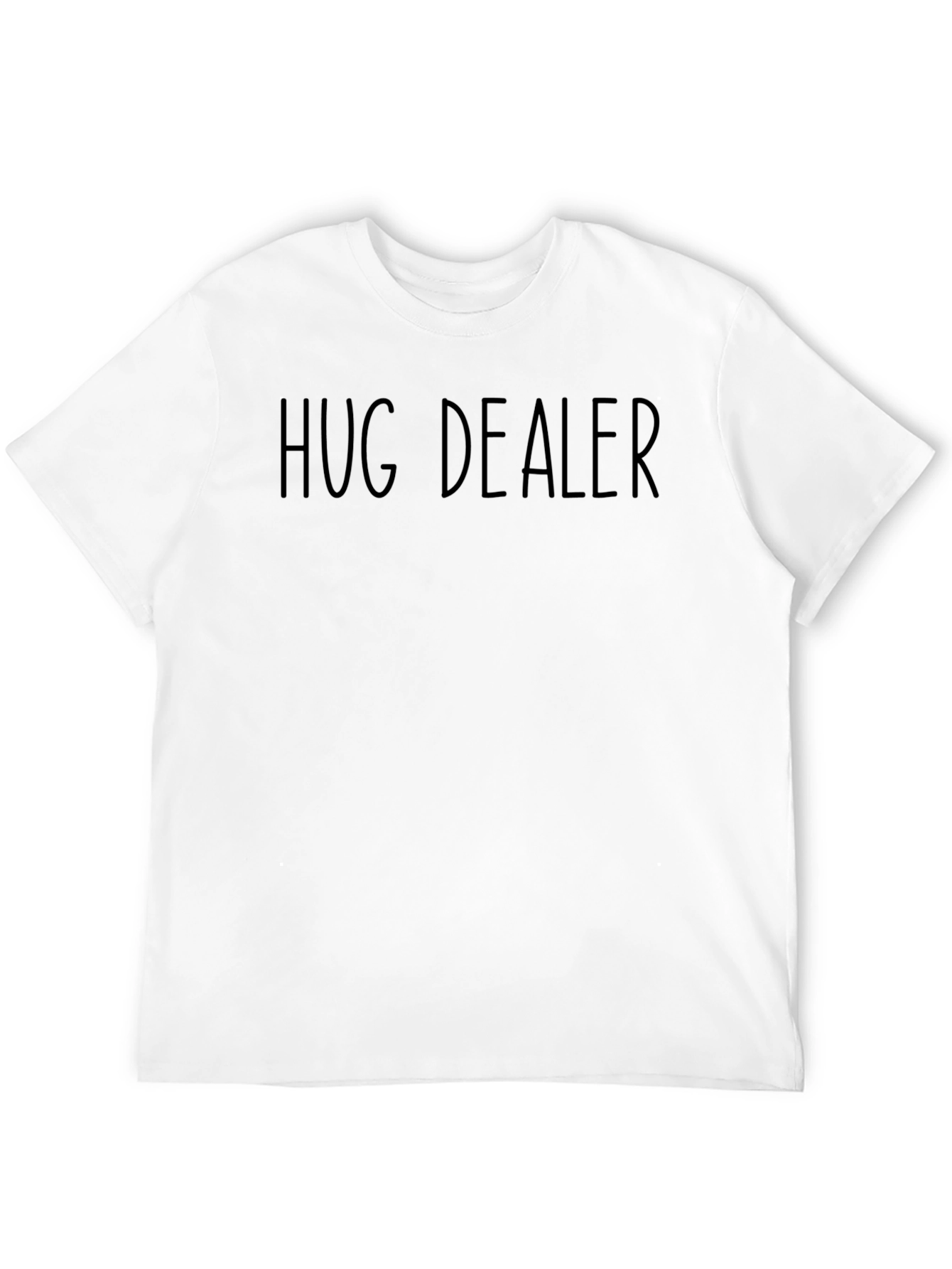 Hug Dealer Black Graphic Tee