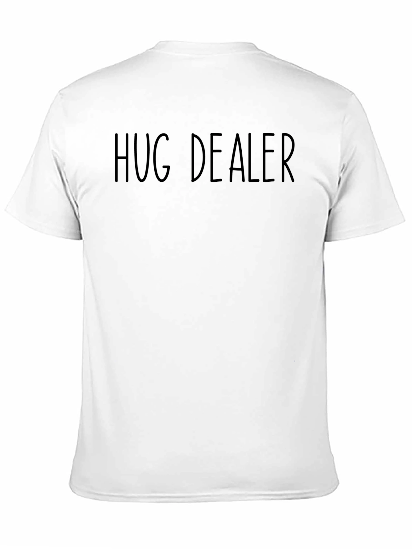 Hug Dealer Black Graphic Tee