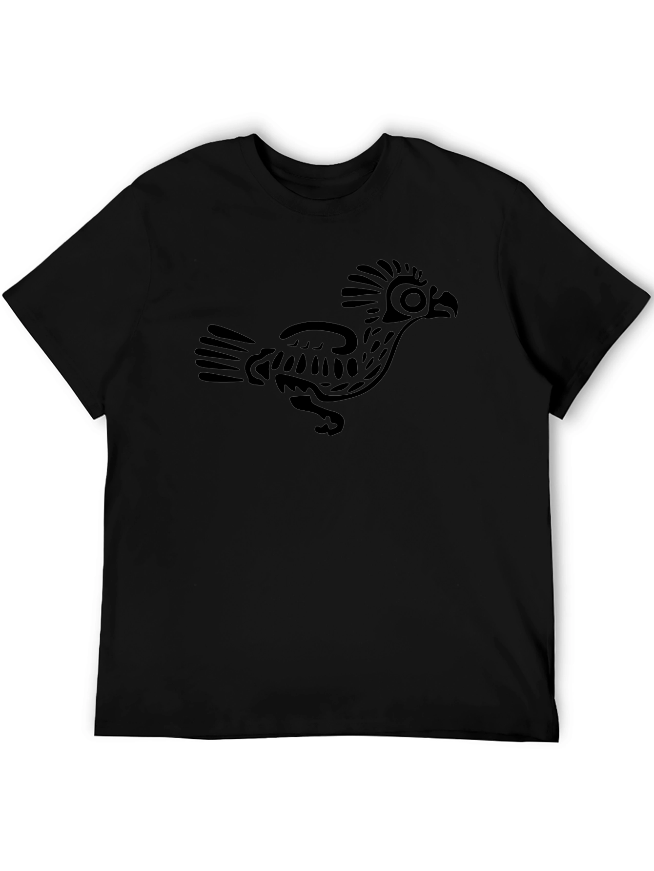 Roadrunner Graphic Print Black T-Shirt