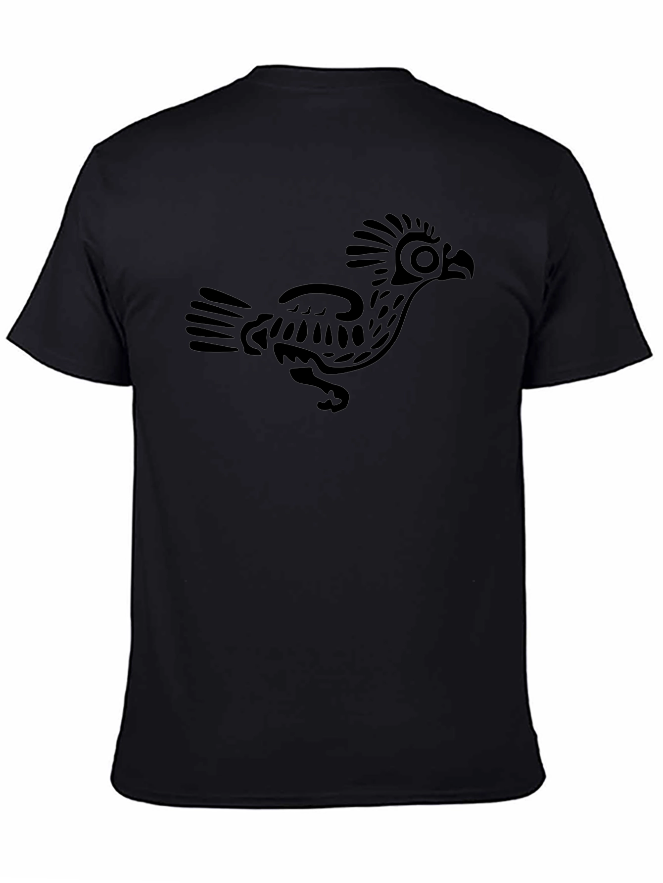 Roadrunner Graphic Print Black T-Shirt