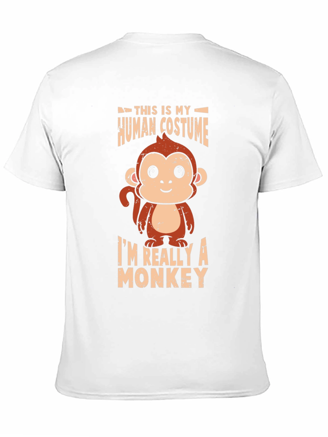 Funny Monkey Costume Graphic T-Shirt