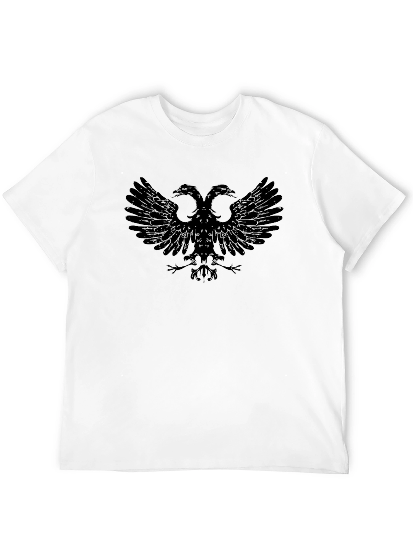 Black Albanian Eagle Graphic Tee