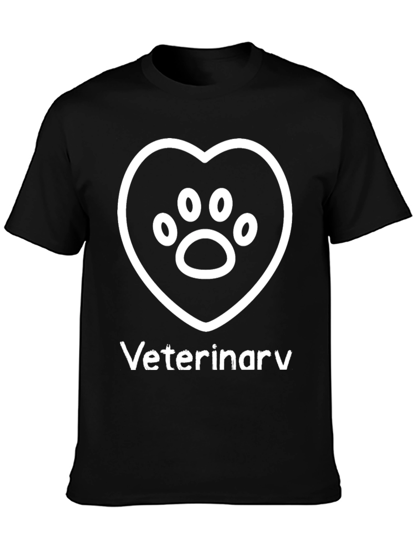 Veterinary Paw Heart T-Shirt