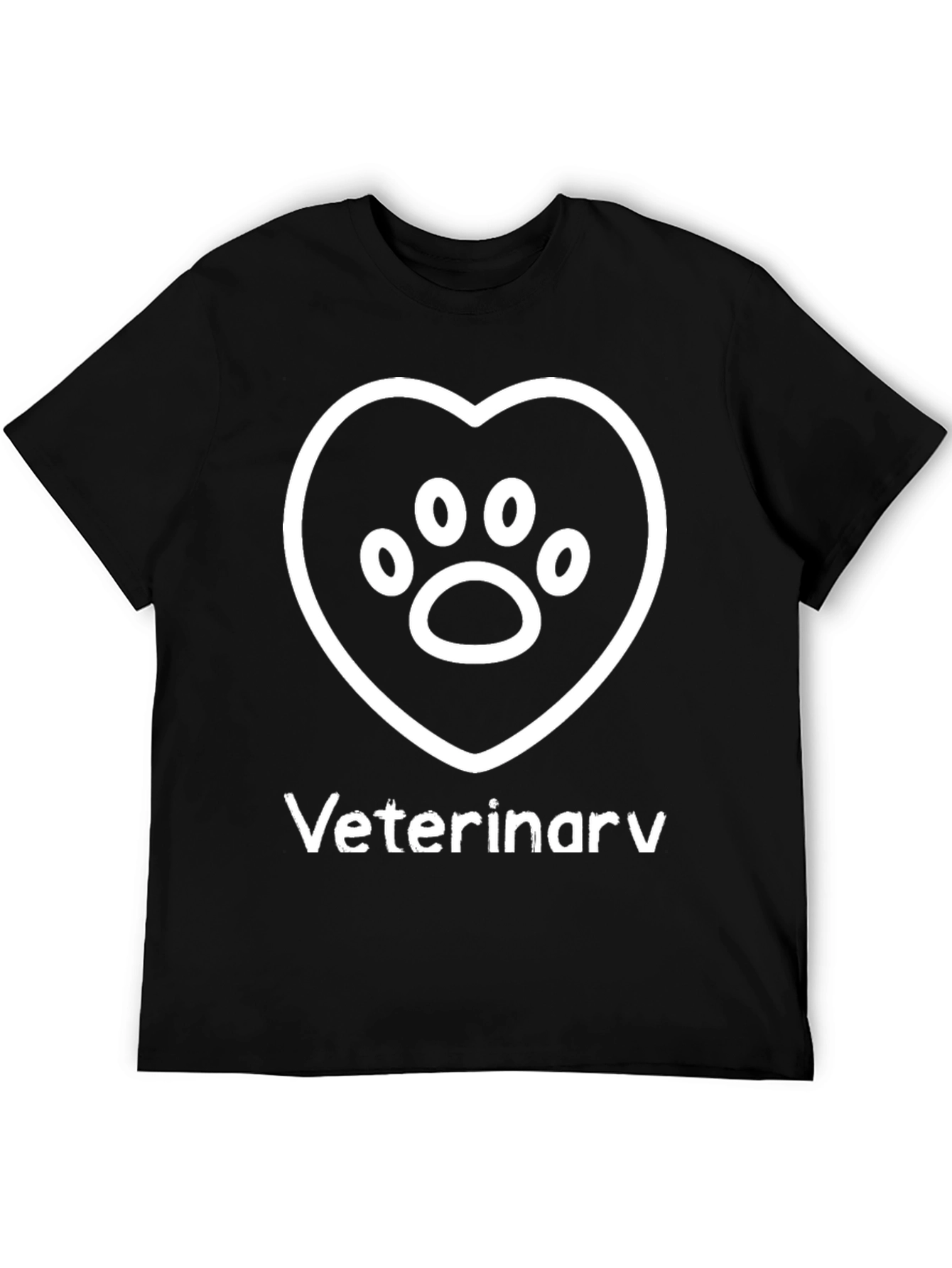 Veterinary Paw Heart T-Shirt
