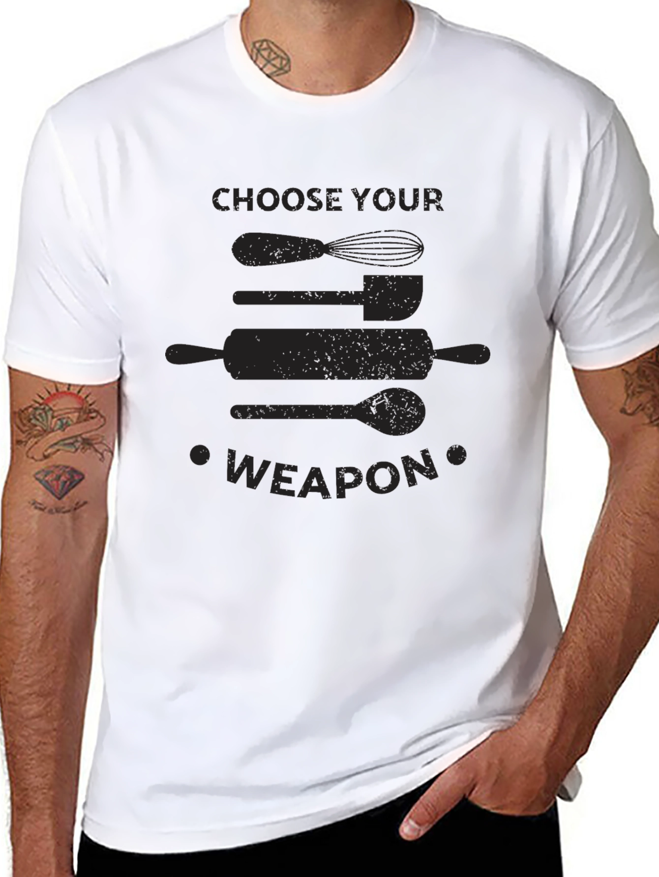 Choose Your Weapon Baking T-Shirt