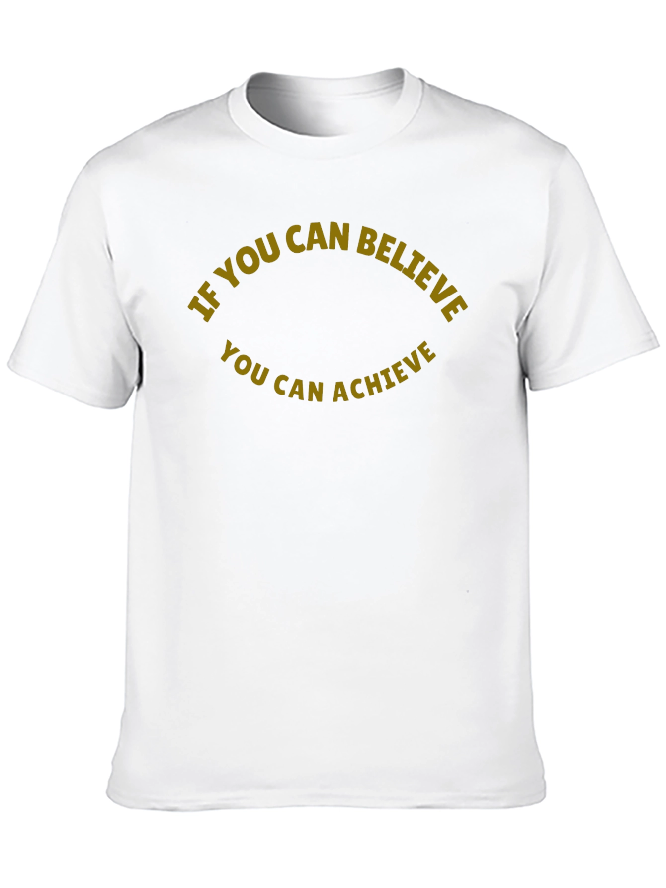 Believe Achieve Black T-Shirt