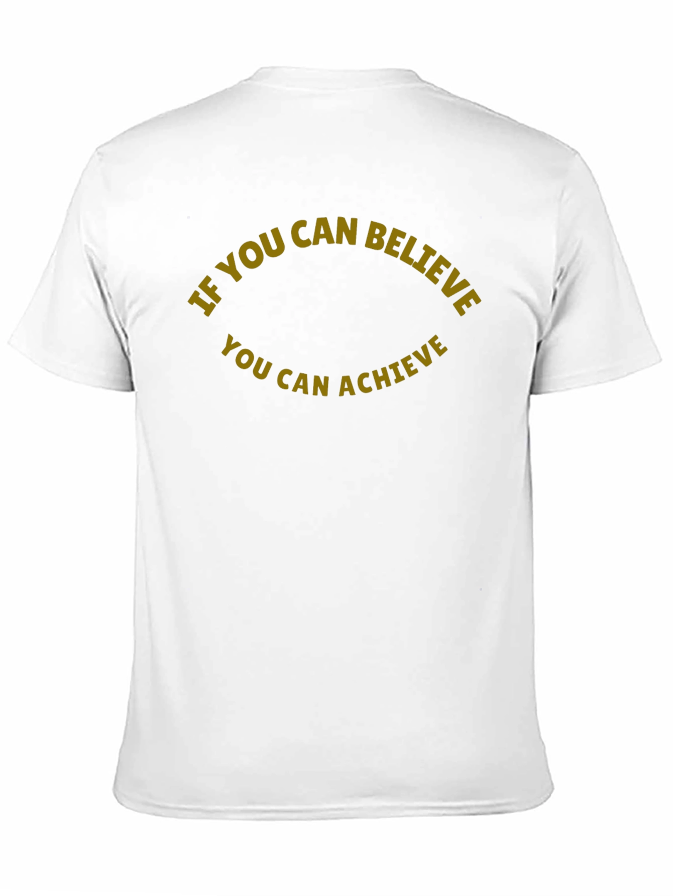 Believe Achieve Black T-Shirt