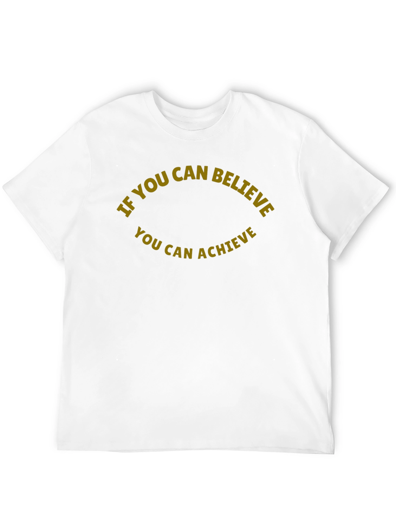 Believe Achieve Black T-Shirt