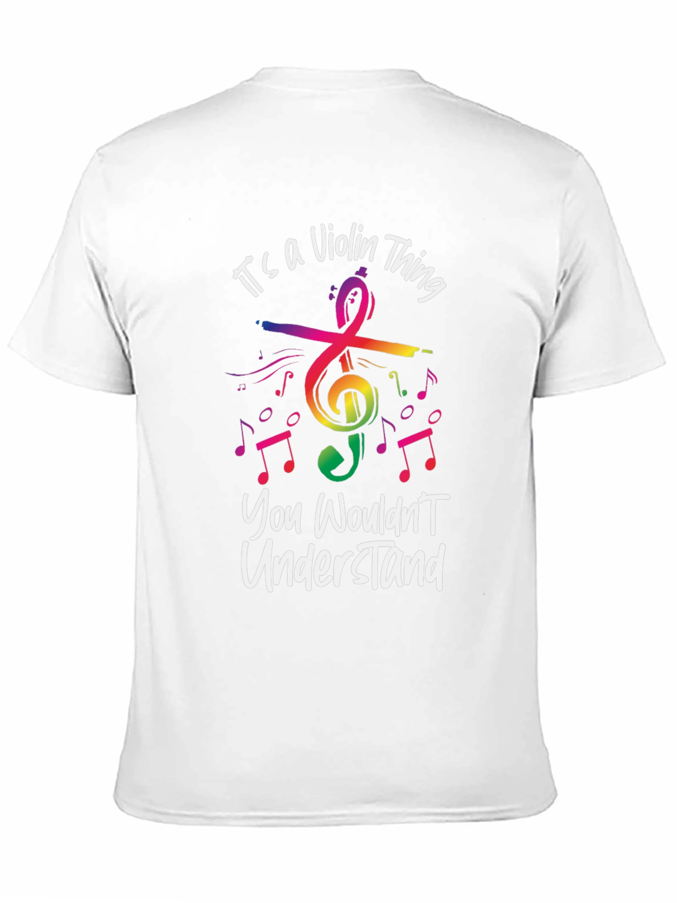 Its A Violin Thing Black T-Shirt