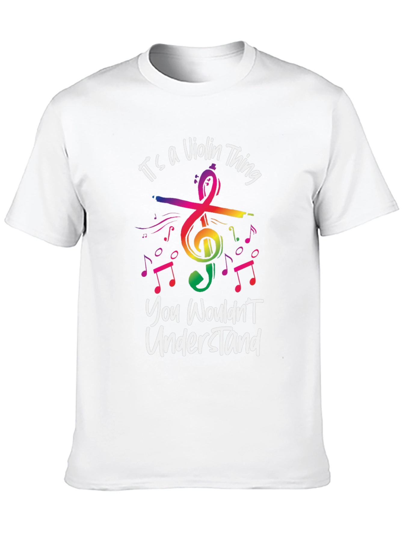 Its A Violin Thing Black T-Shirt