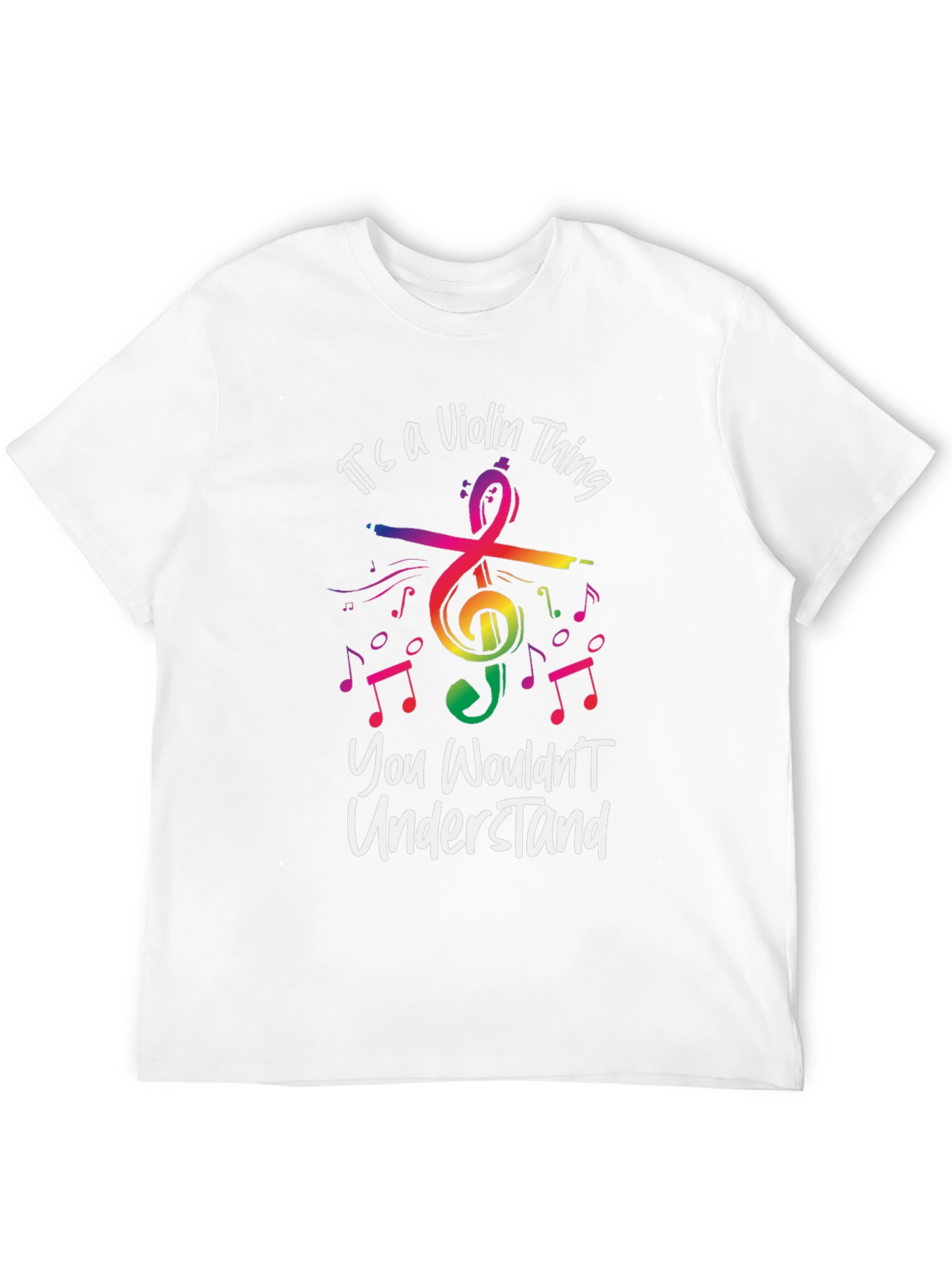 Its A Violin Thing Black T-Shirt