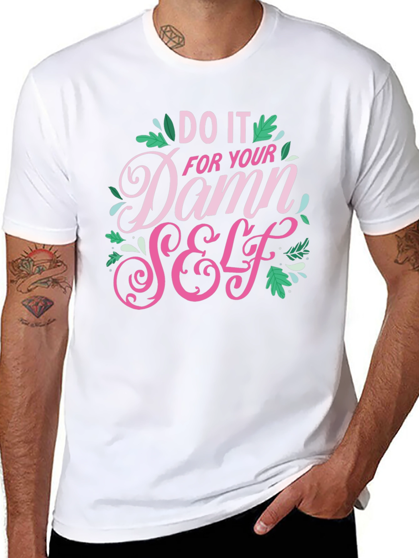 Do It For Your Damn Self Black T-Shirt