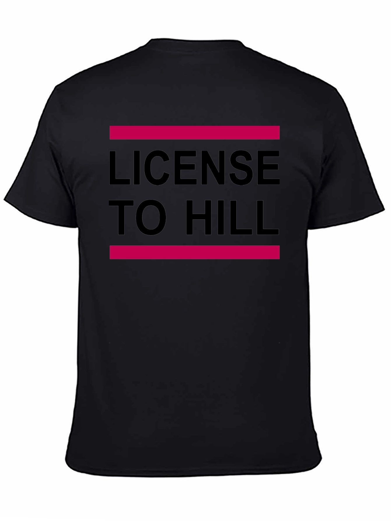 License to Hill Graphic T-Shirt - Black Tee