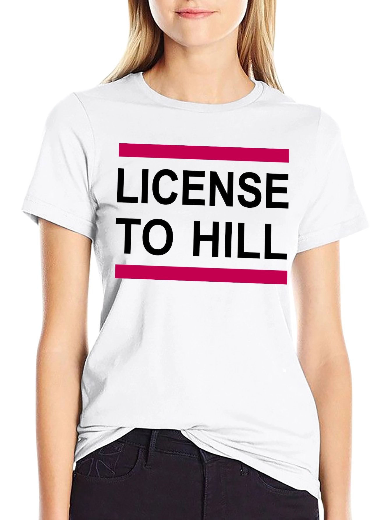 License to Hill Graphic T-Shirt - Black Tee