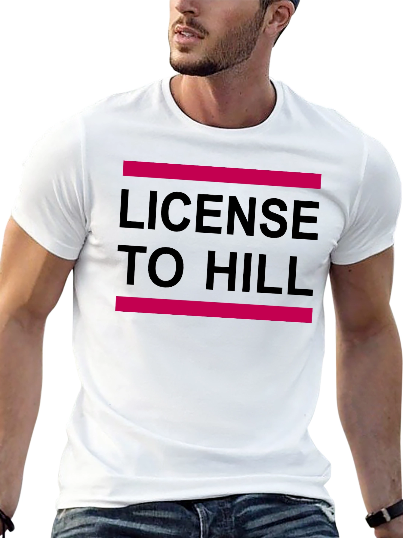 License to Hill Graphic T-Shirt - Black Tee
