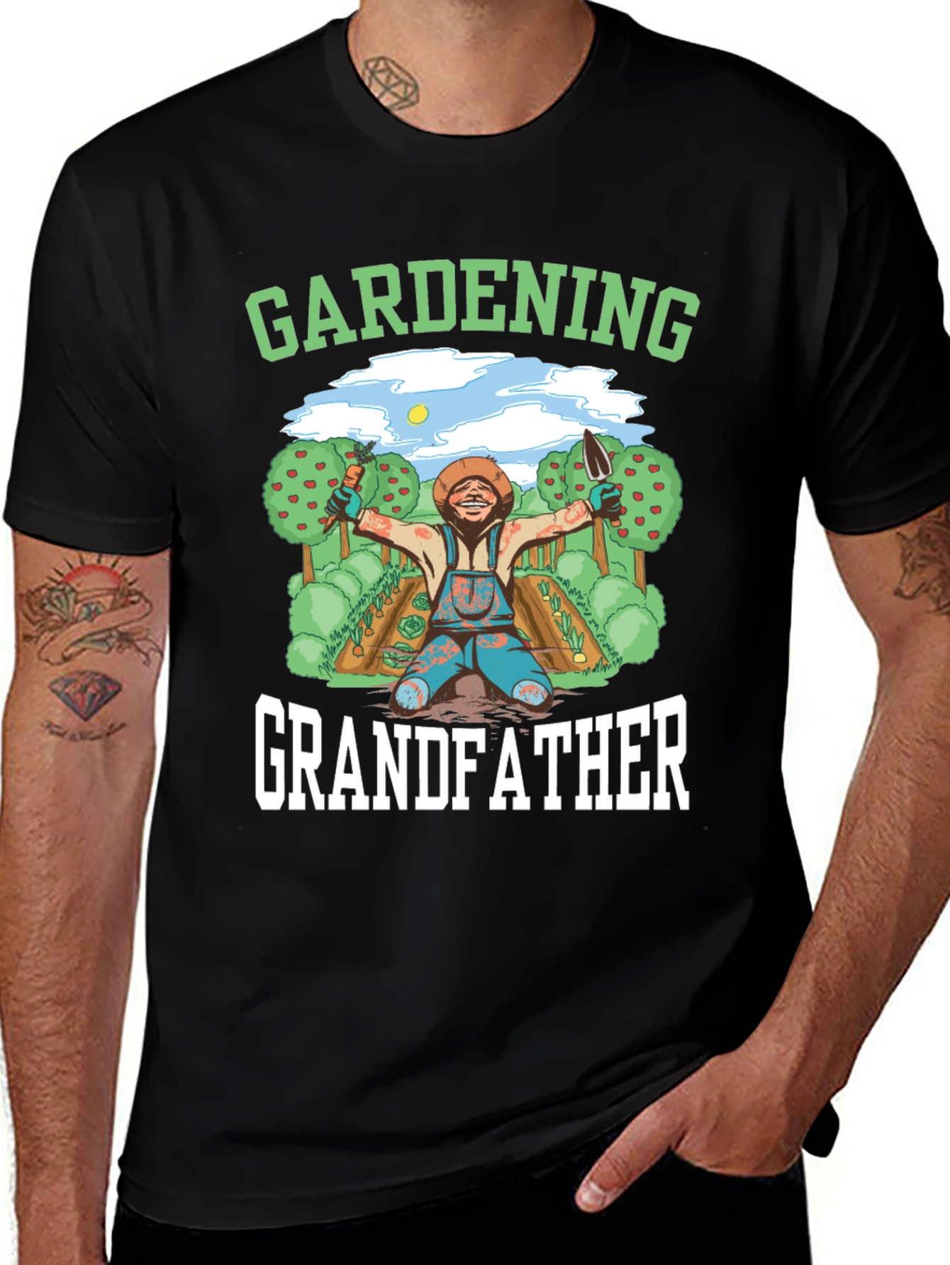 Gardening Grandfather T-Shirt