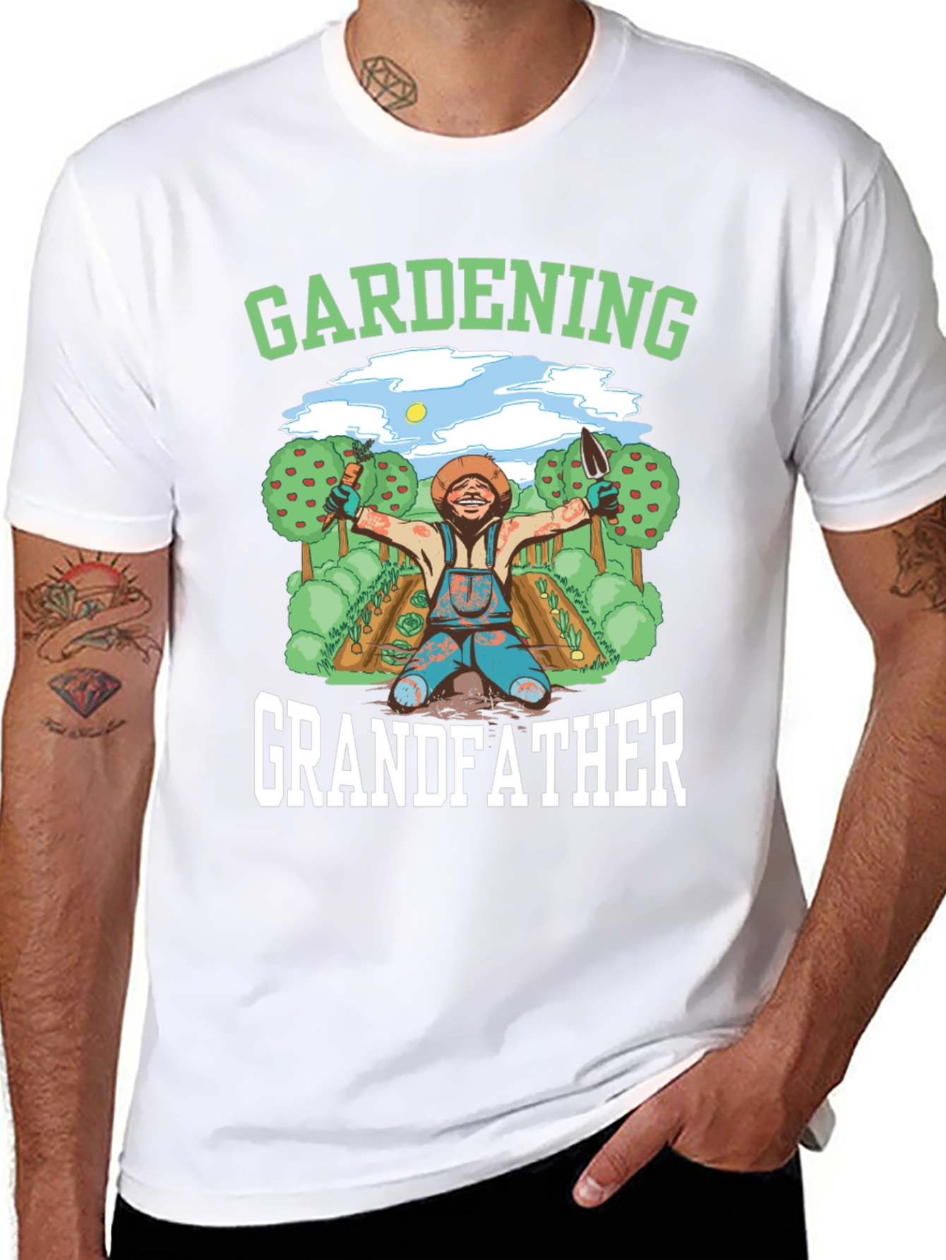 Gardening Grandfather T-Shirt
